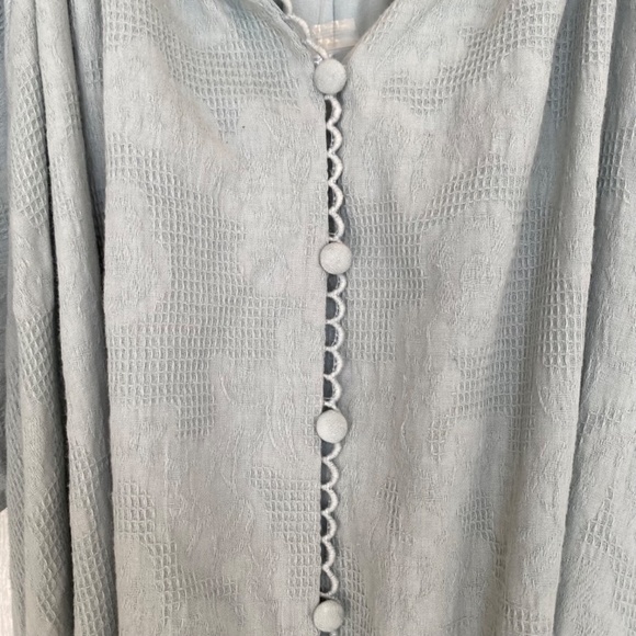 NWT Red Dress Boutique Sage Puff Sleee Dress - Picture 8 of 14